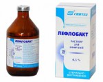 Лефлобакт, раствор для инфузий 0.5% 100 мл 1 шт флаконы